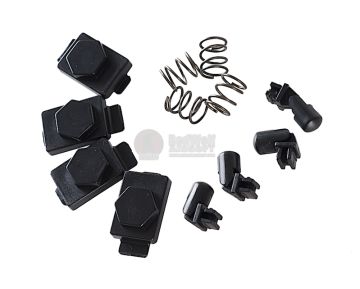 HEXMAG HexID System (4pcs Latchplates & Followers) - BlackOut