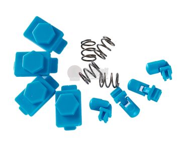 HEXMAG HexID System (4pcs Latchplates & Followers) - Nimbus Blue