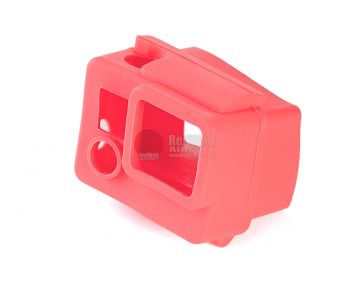TMC Silcone Case for GoPro Hero 3+ - Red 