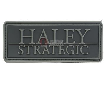 Haley Strategic Brand Disruptive Grey PVC Patch