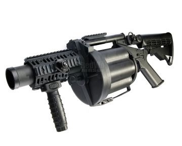 ICS MGL Grenade Launcher (Retractable Stock / Black)