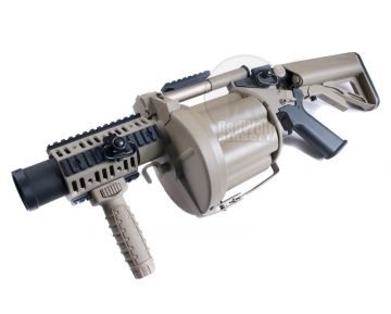 ICS MGL Grenade Launcher (Crane Stock / Tan)