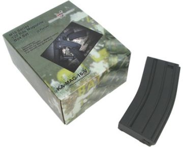 King Arms M4 Magazine (120 rounds AEG Magazine) - 5pcs/box (Black)