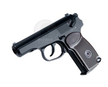KWC Makarov PM CO2 Airsoft Pistol (Fixed Slide, 6mm Non-Blowback Model)