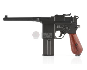 KWC M712 Broomhandle CO2 Airsoft Pistol (6mm Blowback Model)