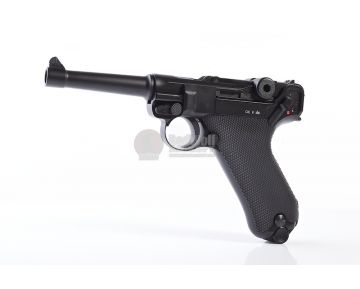 KWC P08 CO2 Airsoft Pistol (4 inch, 6mm Blowback Model)