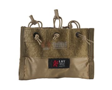 LBT 3/MP7 Insert Pouch w/ Bungee Retention - Coyote Tan
