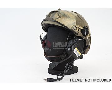 Earmor Tactical Hearing Protection Helmet Version Ear-Muff - BK