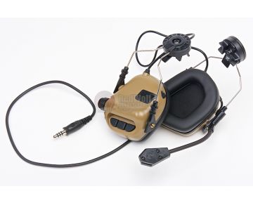 Earmor Tactical Hearing Protection Helmet Version Ear-Muff - CB