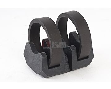 Magpul Light Mount V-Block and Rings - Black (MAG614)