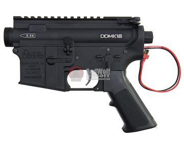G&P Daniel Defense MK18 Taper Metal Body Pro Kit with I5 Gearbox for Tokyo Marui M4/ M16 AEG Series - Black