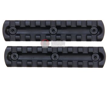 ARES 4 inch Metal Key Rail System for M-Lok System (2pcs / Pack)