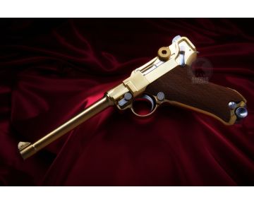Marushin P08 6inch (Model Gun / Gold)