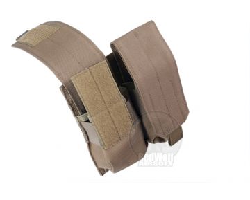 Milspex MOLLE Double Double-Stacked M4 Mag Pouch (Coyote Brown)