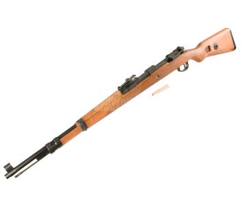 Softair Carabina Mauser kar 98 full metal, legno , cal.6mm ,5 colpi  ,bossoli .green gas