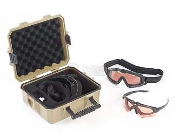Oakley SI Ballistic M Frame Alpha Operator Kit - Strong Box (Matte Black / Clear Lens) (OO9296-01)