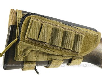 PANTAC Cheek Pad for Rifle / Shotgun (Khaki / CORDURA)