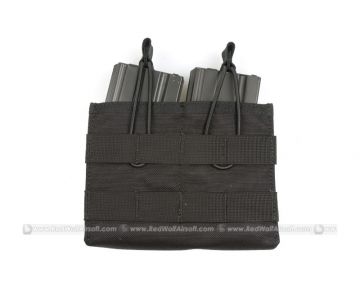 PANTAC Molle EV Universal Double Mag Pouch (Black / Cordura)