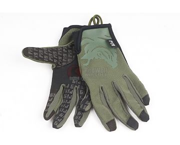 PIG Full Dexterity Tactical (FDT) Echo Women's Utility Glove (L Size / Ranger Green)