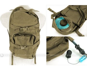 PANTAC MBSS Hydration Backpack Full Set (Khaki / CORDURA)