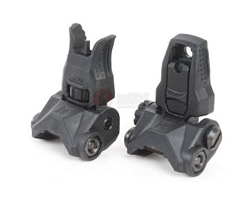 PTS EP Back Up Iron Sight Set (EP BUIS) Front & Rear - Black