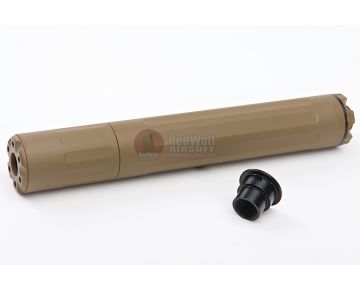 SOULARMS SF R9-Style Mock-Up Silencer (14mm CCW) - TAN
