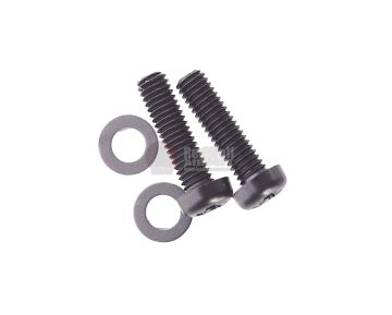 Systema Brush Case Set Screw (Black color M3x10 with shim) set of 2 for Systema PTW 1