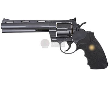 Tokyo Marui Python 357 Spring Airsoft Revolver (6 inch) - Black