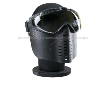 Tokyo Marui Pro Airsoft Mask Goggle w/ Anti-fog Fan (Black)