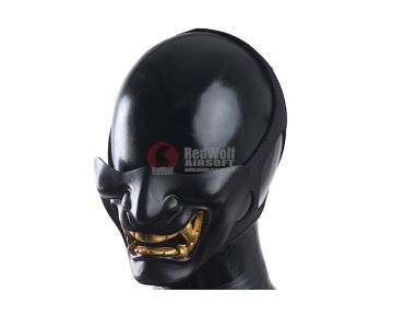 TMC Samurai Airsoft Mask (L Size / Partial Golden)