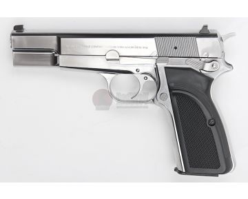Tanaka Browning Hi-Power MK III Stainless GBB Airsoft Pistol
