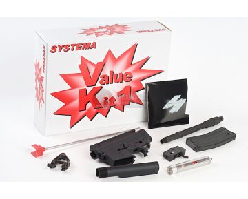 Systema PTW CQBR Value Kit 1 (Included Ambidextrouse Gear Box) - Upgrade Kit (M130 Cylinder)