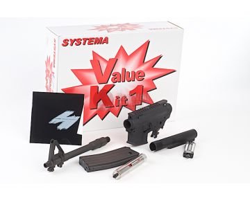 Systema PTW CQBR Value Kit 1 (Included Ambidextrouse Gearbox) - Upgrade Kit (M110 Cylinder)