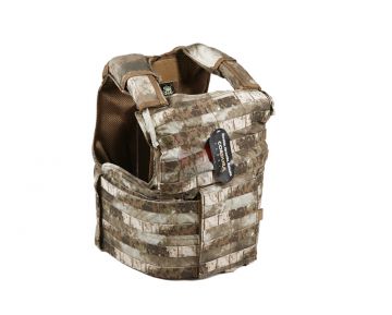 PANTAC Releaseable Molle Armor Land Version, Armor Cover Only, (Medium / A-TACS / Cordura) - Deluxe Version 