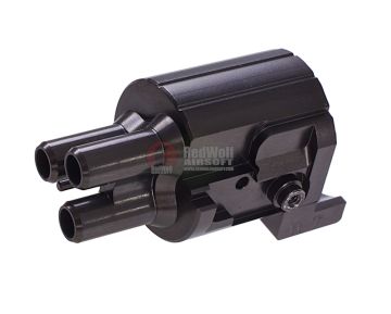 WII Tech CNC 7075-T6 Green Gas Loading Nozzle Set for Tokyo Marui KSG Shotgun
