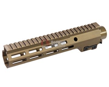 Z-Parts MK16 Rail (Aluminum, 9.3 inch with Barrel Nut) for GHK M4 GBBR Airsoft - DDC
