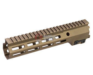 Z-Parts MK16 Rail (Aluminum, 9.3 inch with Barrel Nut) for VFC M4 GBBR Airsoft - DDC