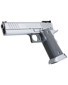 Army Armament R609 Hi Capa Green Gas Airsoft Pistol - Silver 0