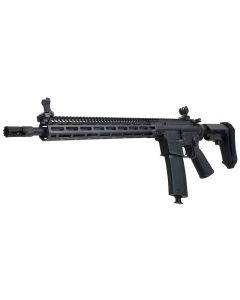 EMG Troy Industries SOCC M4 AEG Airsoft Rifle (15inch RIS, Black, by King Arms) 0