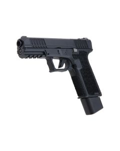 JDG P80 PFS9 RMR Cut Green Gas Airsoft Pistol (Licensed by Polymer 80) - Black 0