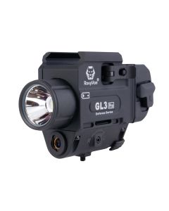 Rovyvon GL3 Pro Pistol Weapon Light / Laser Combo - Black 1