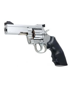Tokyo Marui Python PPC Custom Spring Revolver 4 inch - Stainless Silver 0