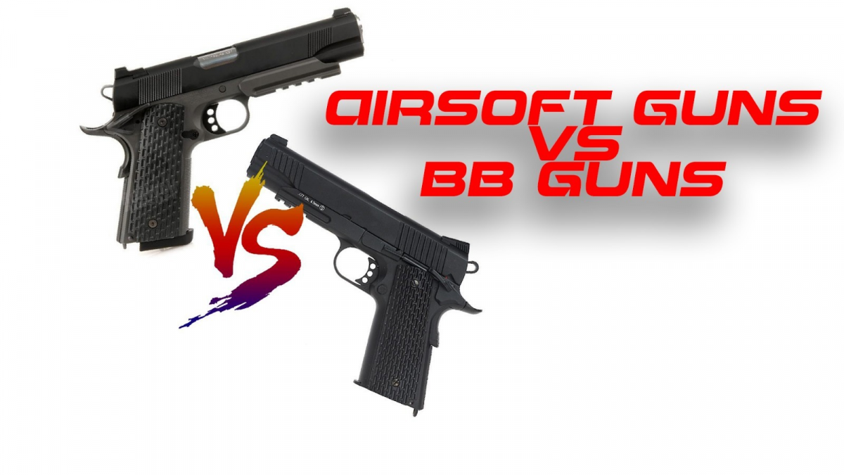 Airsoft Guns vs. Bb Guns: The Difference Explained