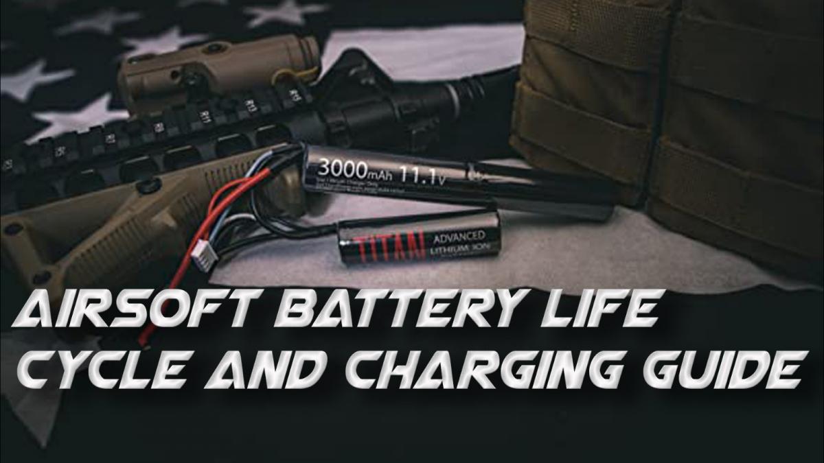 How Long Airsoft Batteries Last: Airsoft Battery Life-Cycle Charging Guide | AIRSOFT | REDWOLF AIRSOFT