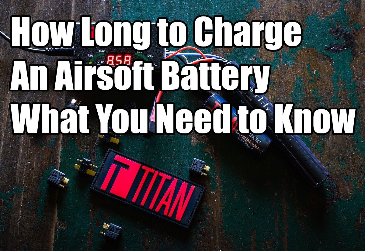 How Long to Charge An Airsoft Battery | What You Need to Know