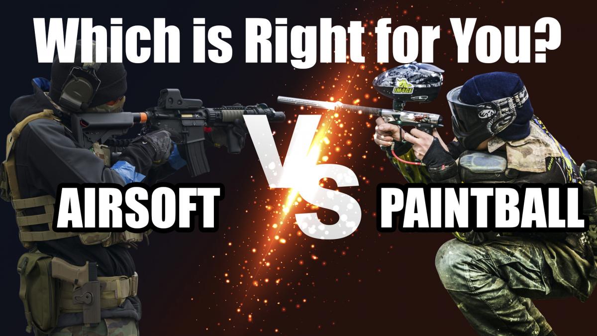 Airsoft vs Paintball: Which is Right for You?