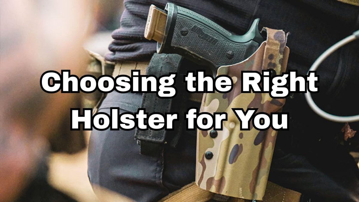 Choosing the Right Airsoft Holster for Your Airsoft Pistol