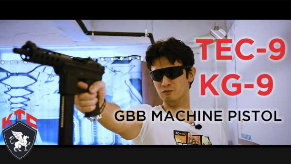 TEC-9 KG-9 GBB Machine Pistol