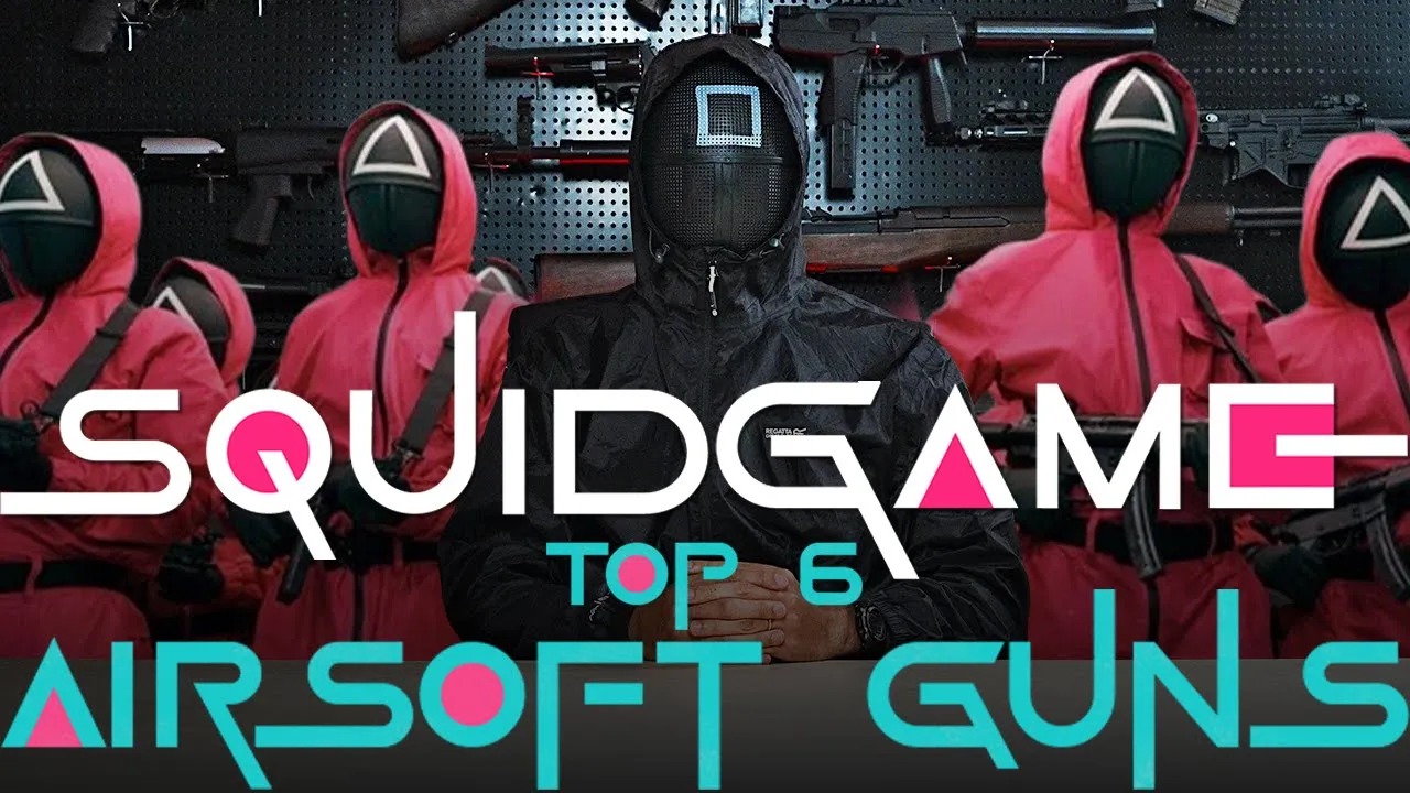 Top 6 Airsoft Guns of Squid Game
